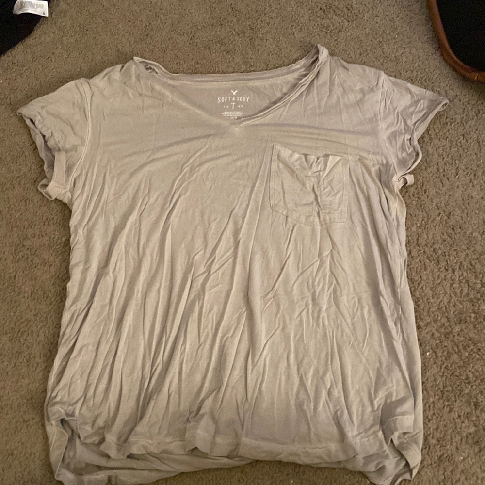 , light green with a pocket on the front.